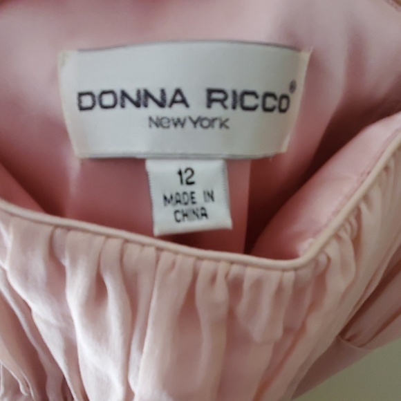 Gorgeous Pink Donna Ricco Dress size 12 - Picture 3 of 6